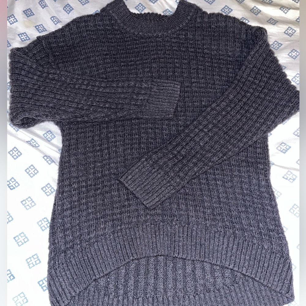 old navy sweater, navy blue
